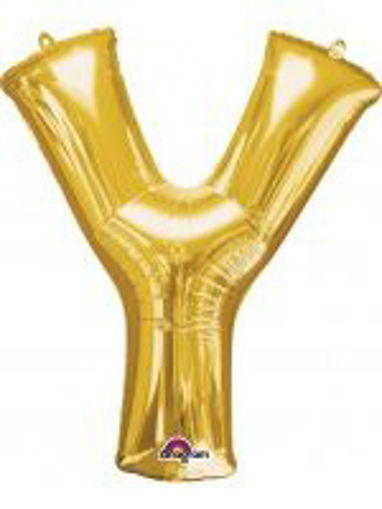 Picture of GOLD LETTER Y 16 INCH